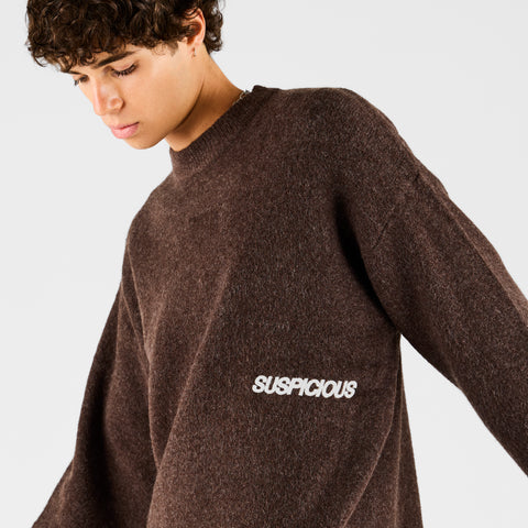 Fall 1 / Core Knitted Sweat - Espresso