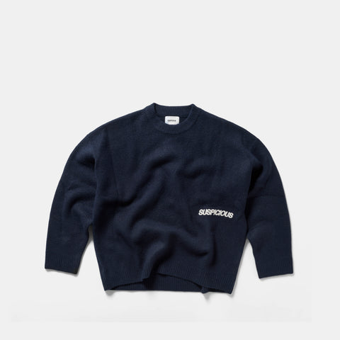 Fall 1 / Core Knitted Sweat - Navy