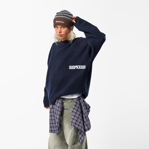 PL / Core Knitted Sweat - Navy