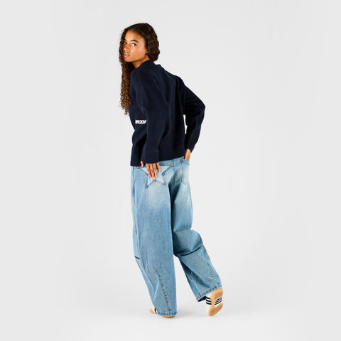 Fall 1 / Core Knitted Sweat - Navy
