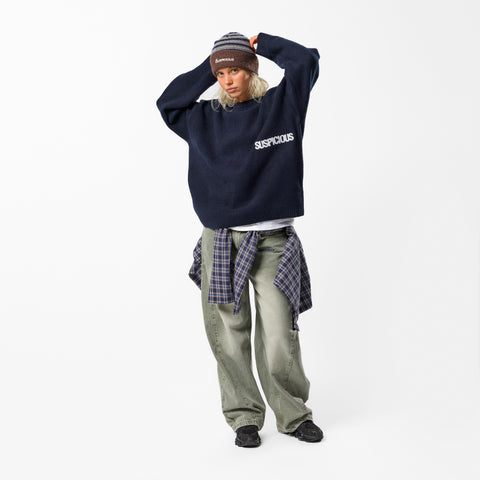 PL / Core Knitted Sweat - Navy