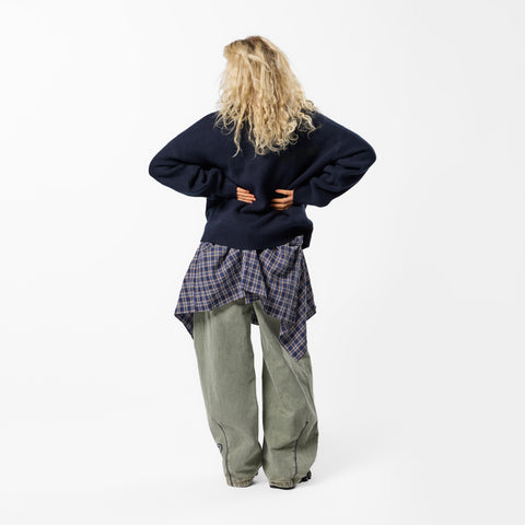 PL / Core Knitted Sweat - Navy