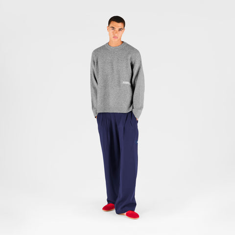Fall 1 / Core Knitted Sweat - Neutral Heather