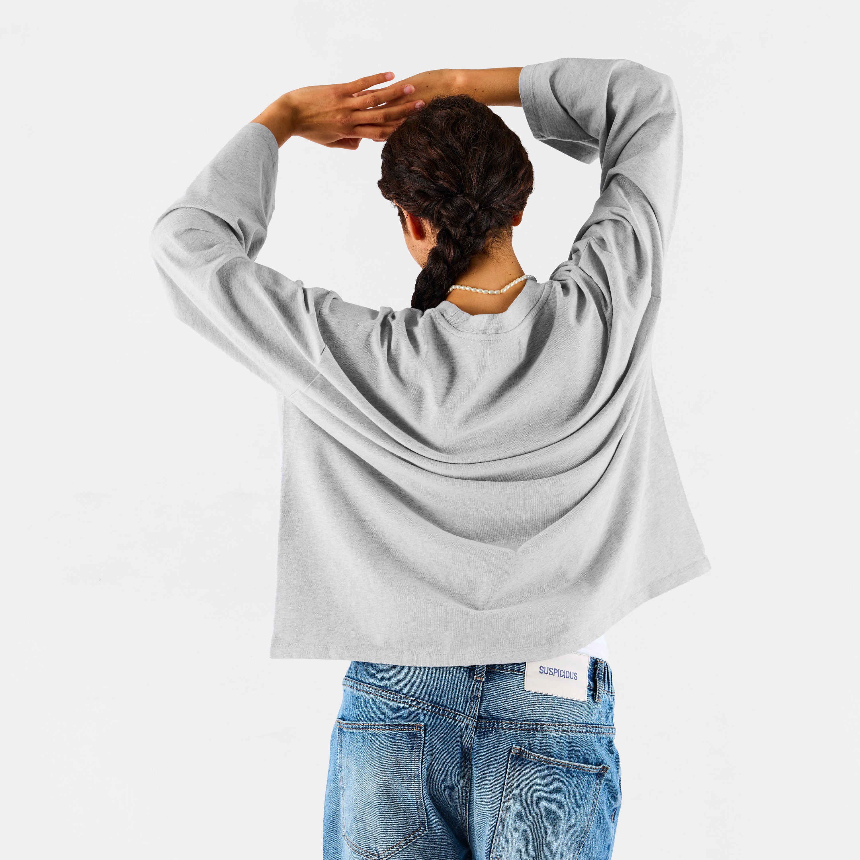 Core Longsleeve - Neutral Heather – Suspicious Antwerp