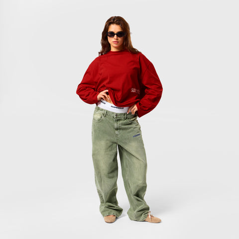 Bestsellers Variants / Core Longsleeve - Ruby Red