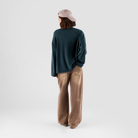 Core / Core Ribbed Longsleeve - Washed Nightfall