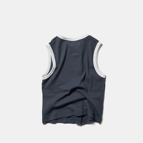 Core / Core Sleeveless Button Tank - Nightfall