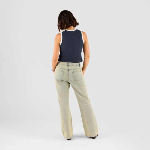 Core / Core Sleeveless Button Tank - Nightfall