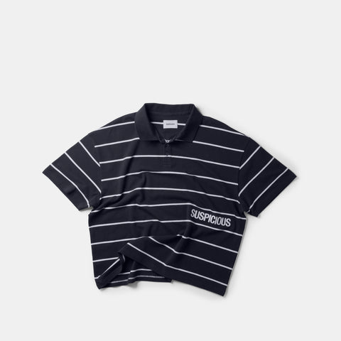 Core / Core Striped Piquet Polo - Nightfall