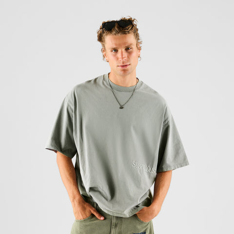 Core / Core Tee - Washed Rhino