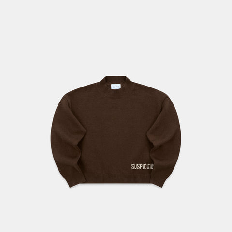 Winter2 / Core W High Neck Knit - Espresso