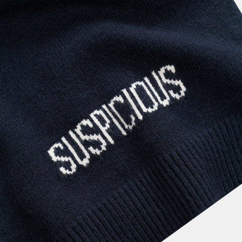 Winter2 / Core W High Neck Knit - Navy