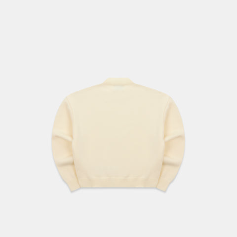 Winter2 / Core W High Neck Knit - Off-White