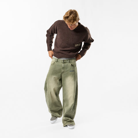 Winter1 / Core Knitted Sweat - Espresso