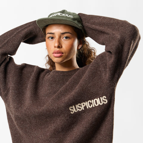 Winter1 / Core Knitted Sweat - Espresso