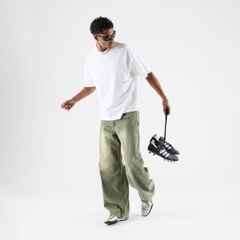 Football / Counter Tee - White