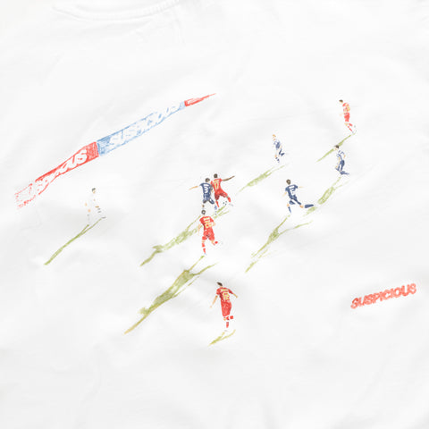 Football / Counter Tee - White