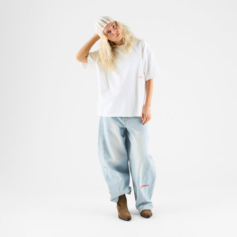 Football / Counter Tee - White