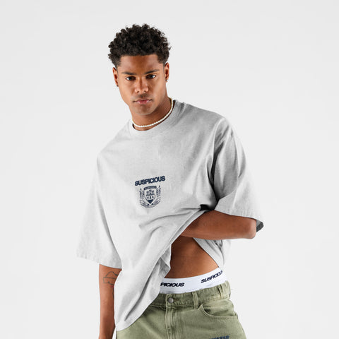 Football / Crest Tee - Ash