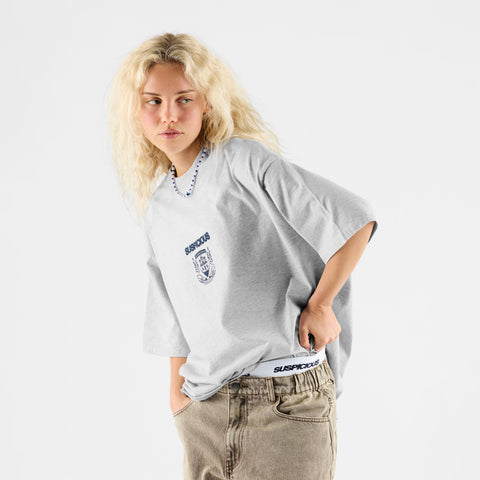 Football / Crest Tee - Ash