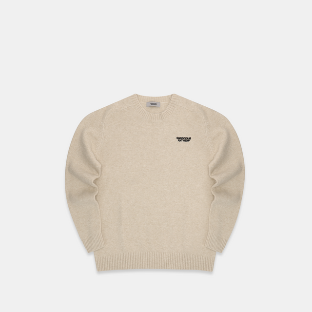 (Fall / Winter '23) The Knitted Sweat - Dune