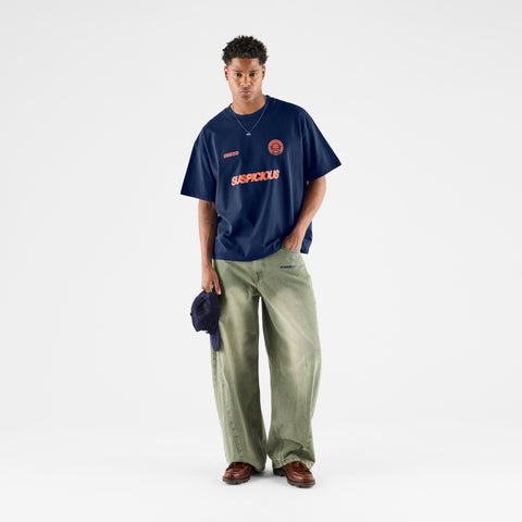 2026 Store Exclusives Football / Emblem AMS Tee - Navy