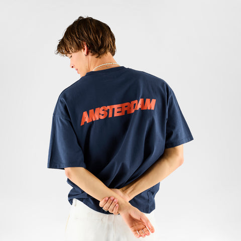 2026 Store Exclusives Football / Emblem AMS Tee - Navy