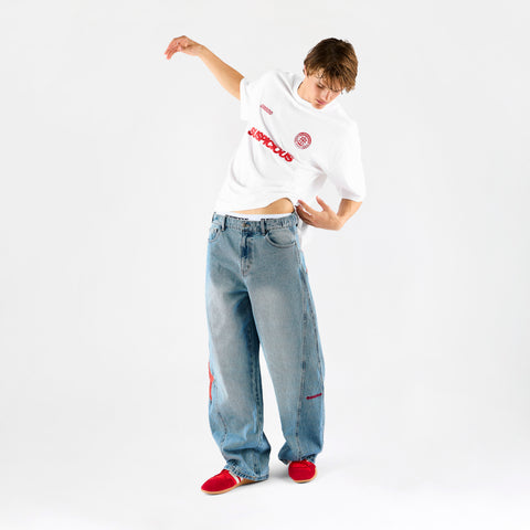 2026 Store Exclusives Football / Emblem AMS Tee - White