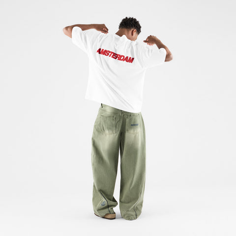 2026 Store Exclusives Football / Emblem AMS Tee - White