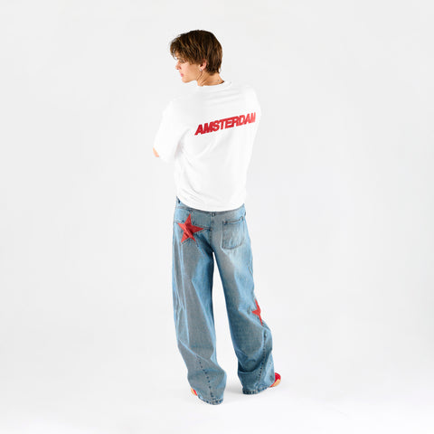 2026 Store Exclusives Football / Emblem AMS Tee - White