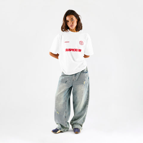 2026 Store Exclusives Football / Emblem AMS Tee - White