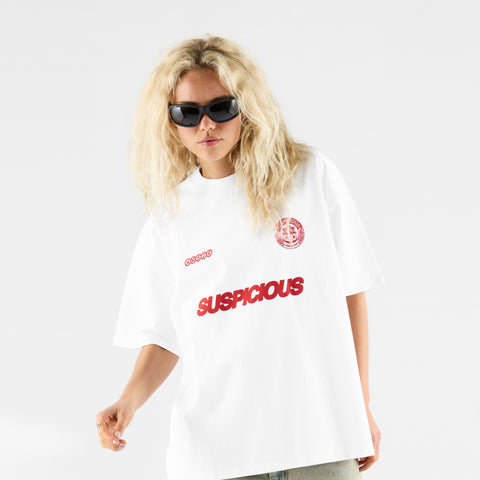 2026 Store Exclusives Football / Emblem AMS Tee - White