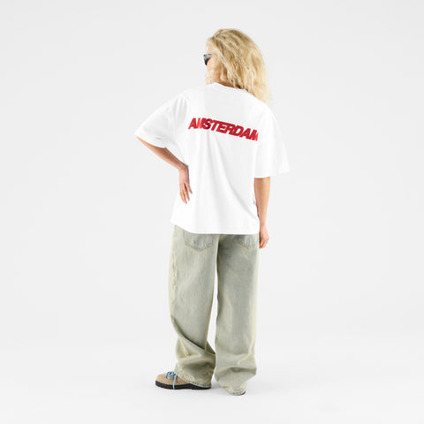 2026 Store Exclusives Football / Emblem AMS Tee - White