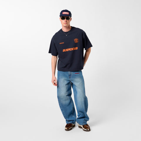 Bestsellers Variants / Emblem Tee - Nightfall & Orange