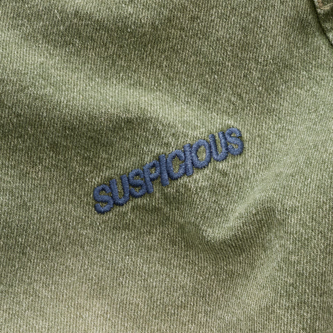 Softground / Essentials Baggy Jeans - Washed Green