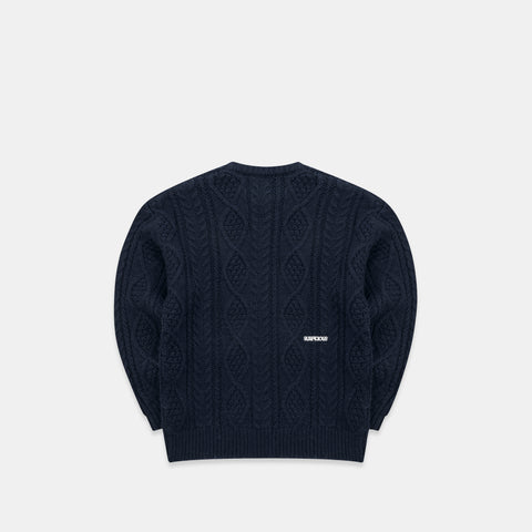 Winter2 / Essentials Big Knit - Navy