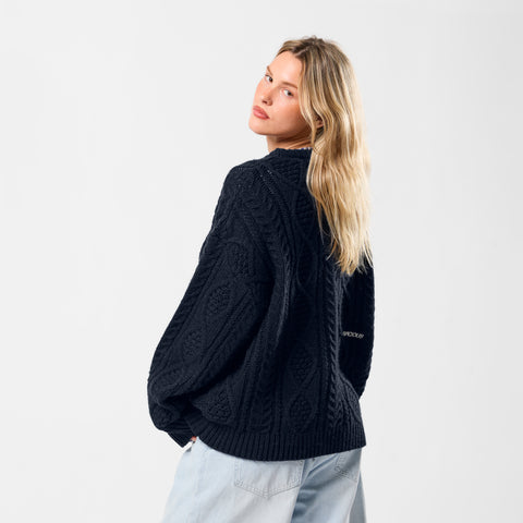 Winter2 / Essentials Big Knit - Navy