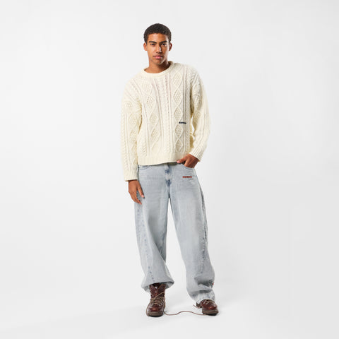 Winter2 / Essentials Big Knit - Off-White