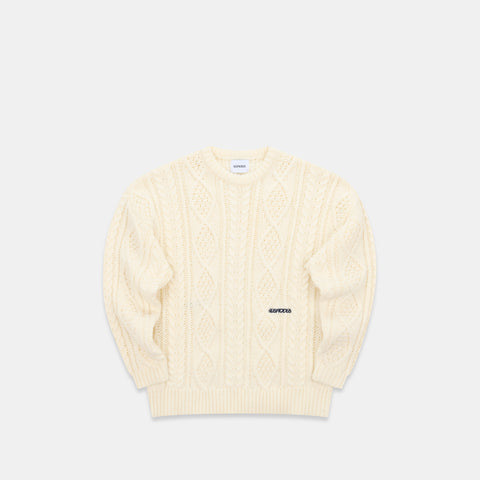 Winter2 / Essentials Big Knit - Off-White