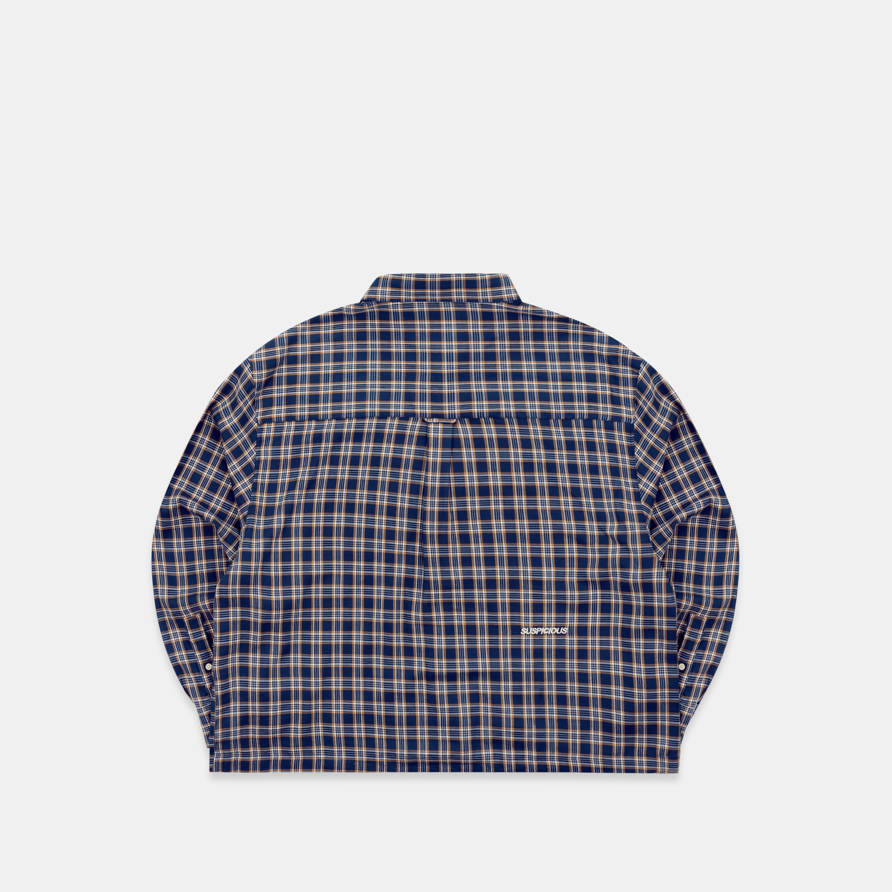 Essentials Checked Shirt - Checkered – Suspicious Antwerp
