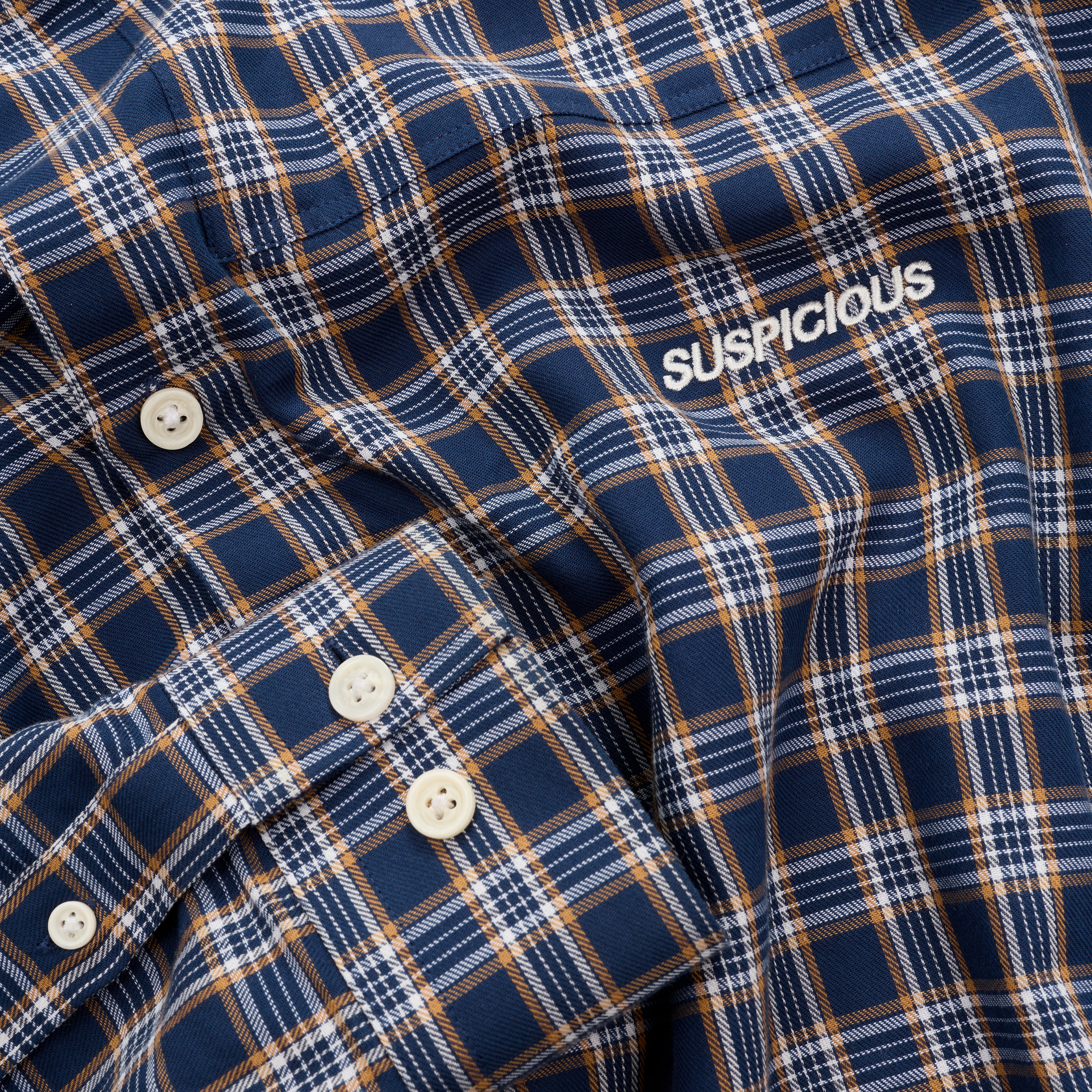 Essentials Checked Shirt - Checkered – Suspicious Antwerp