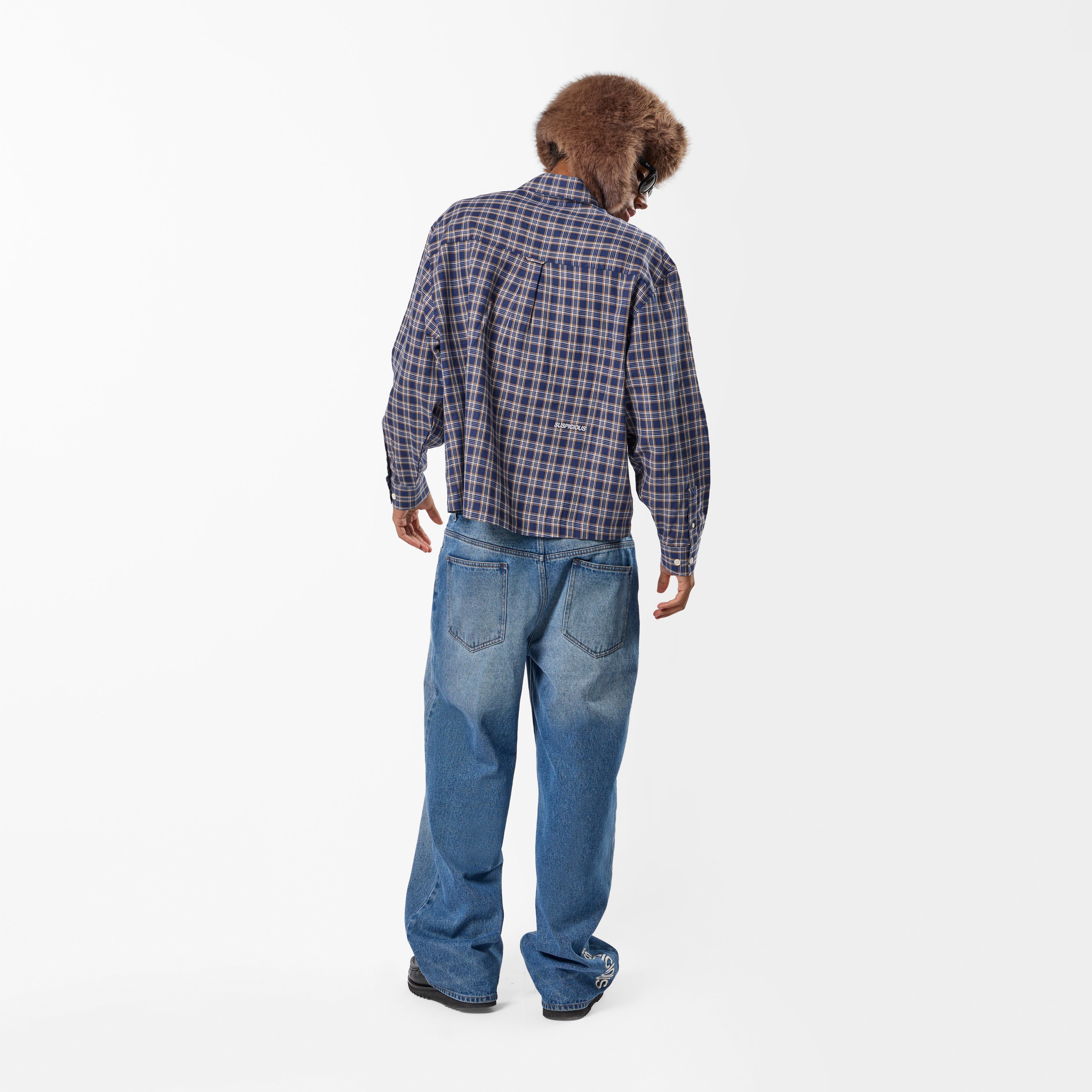 Essentials Checked Shirt - Checkered – Suspicious Antwerp