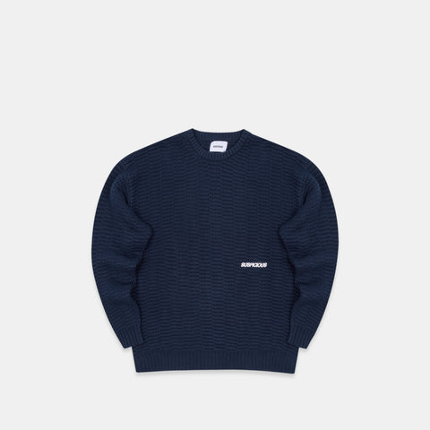 Boat / Essentials Crochet Sweat - Nightfall