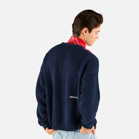 Boat / Essentials Crochet Sweat - Nightfall
