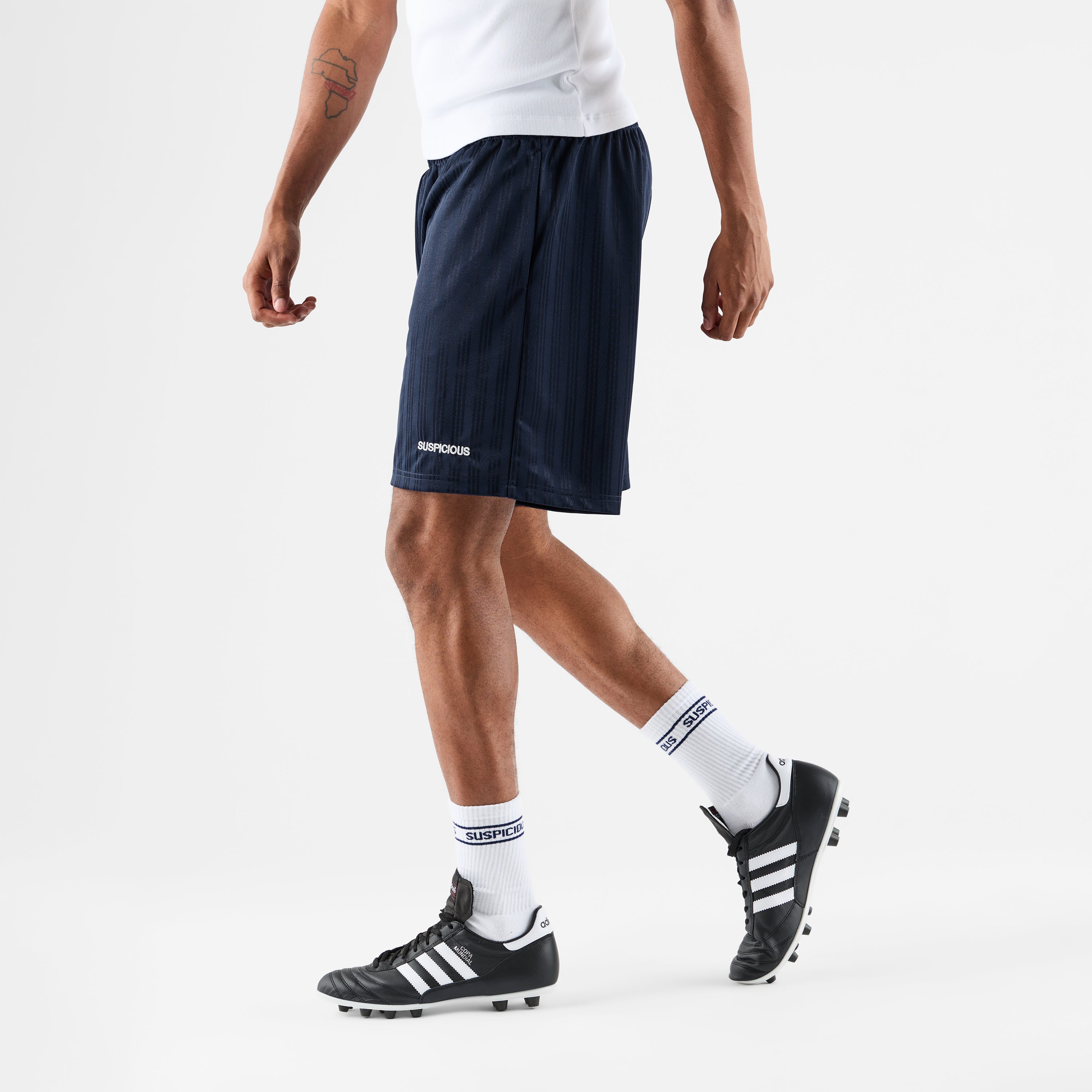 Essentials Football Shorts - Nightfall – Suspicious Antwerp