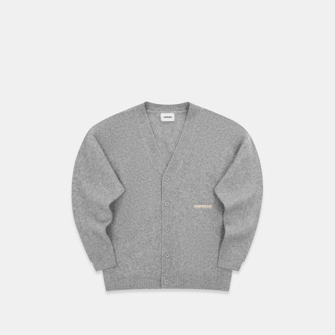 Winter 5 / Essentials Knitted Cardigan - Neutral Heather