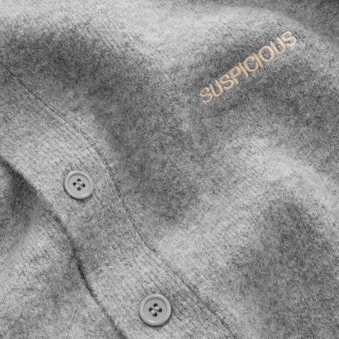 Winter 5 / Essentials Knitted Cardigan - Neutral Heather