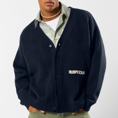 Polkaline / Essentials Knitted Cardigan - Nightfall