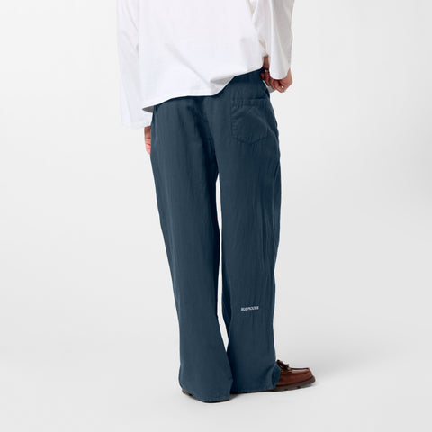 PL / Essentials Linen Pants - Coastal Blue