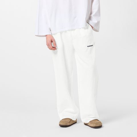 PL / Essentials Linen Pants - White